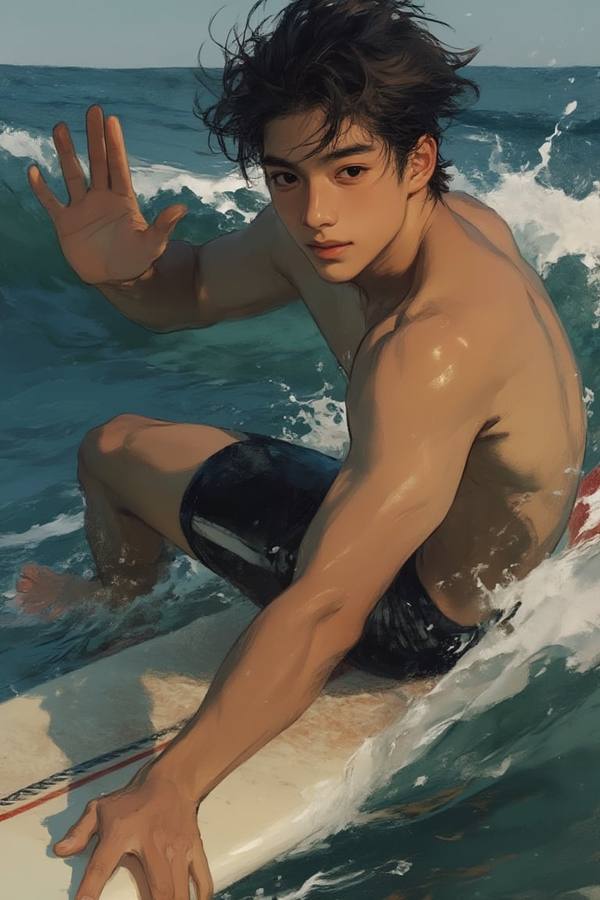 AI-generated image analyzed by PromptLens