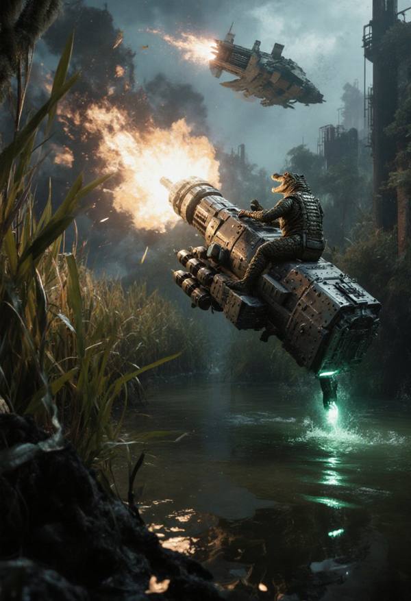 AI-generated image analyzed by PromptLens