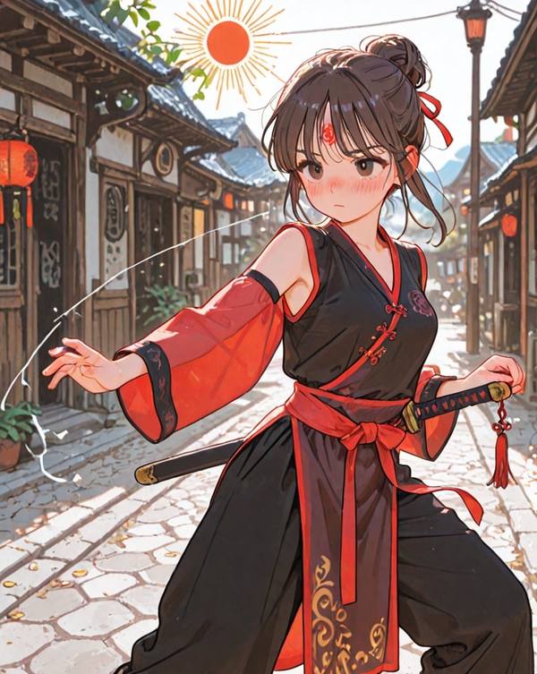 AI-generated image analyzed by PromptLens