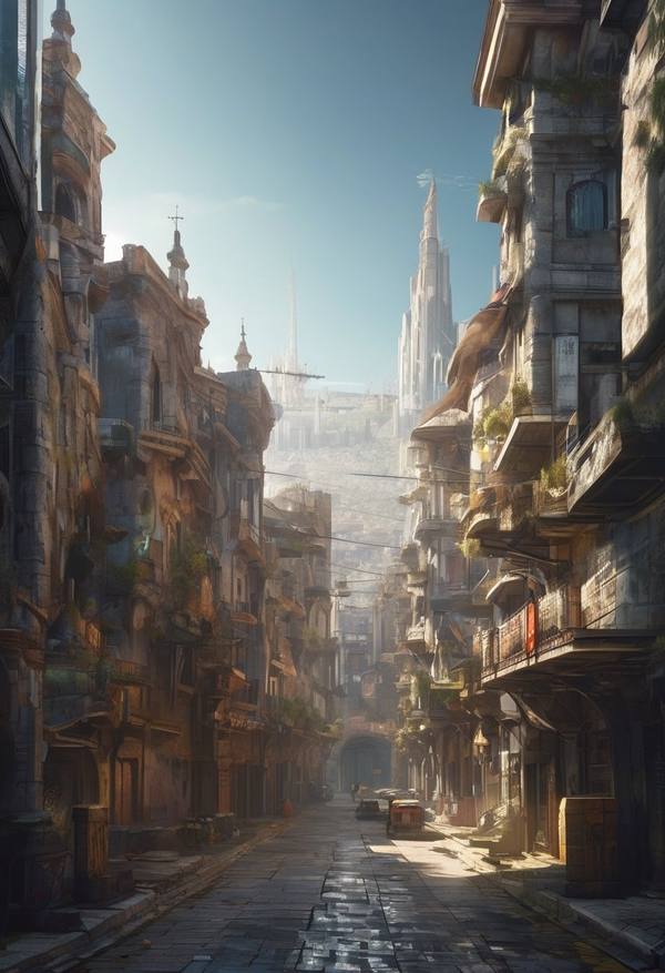 AI-generated image analyzed by PromptLens