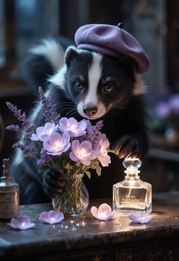 AI-generated image analyzed by PromptLens