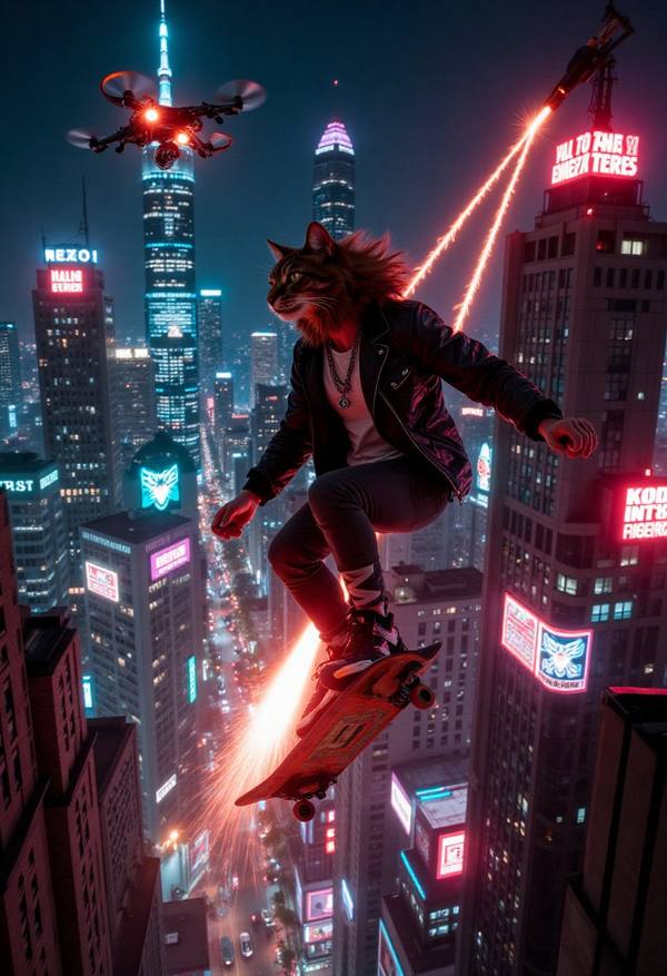 AI-generated image analyzed by PromptLens