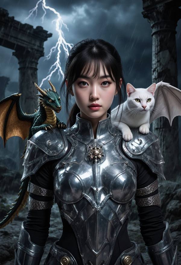 AI-generated image analyzed by PromptLens