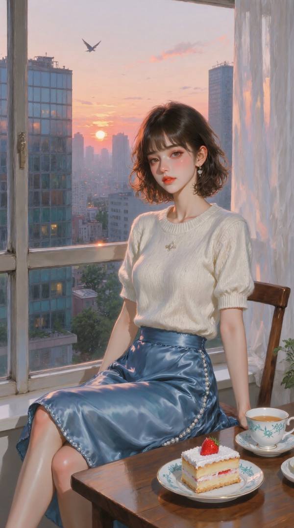 AI-generated image analyzed by PromptLens