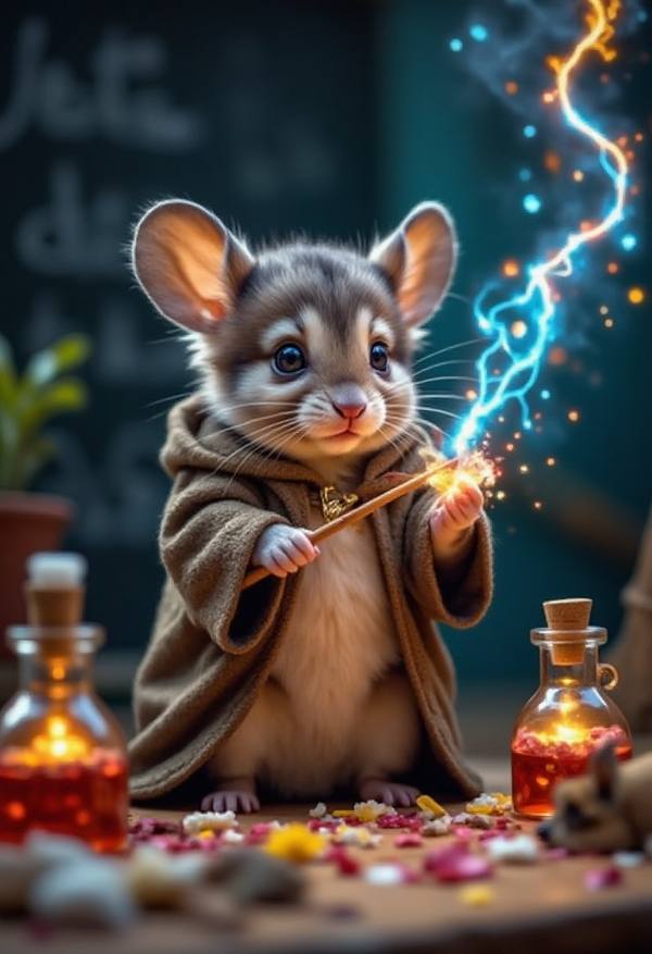 AI-generated image analyzed by PromptLens