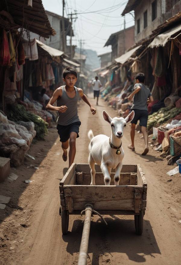 AI-generated image analyzed by PromptLens