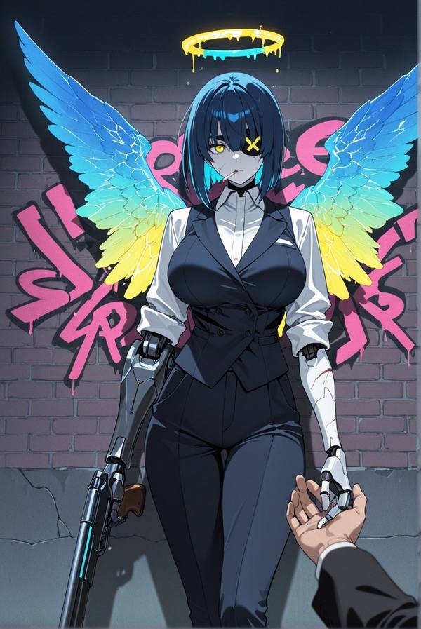 AI-generated image analyzed by PromptLens