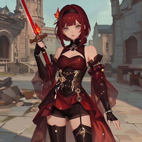 AI-generated image analyzed by PromptLens