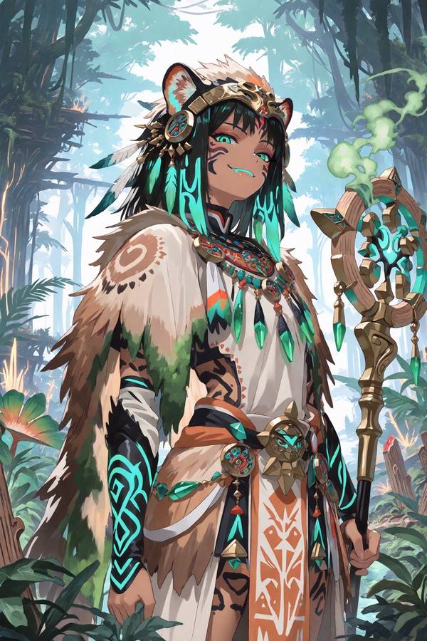 AI-generated image analyzed by PromptLens