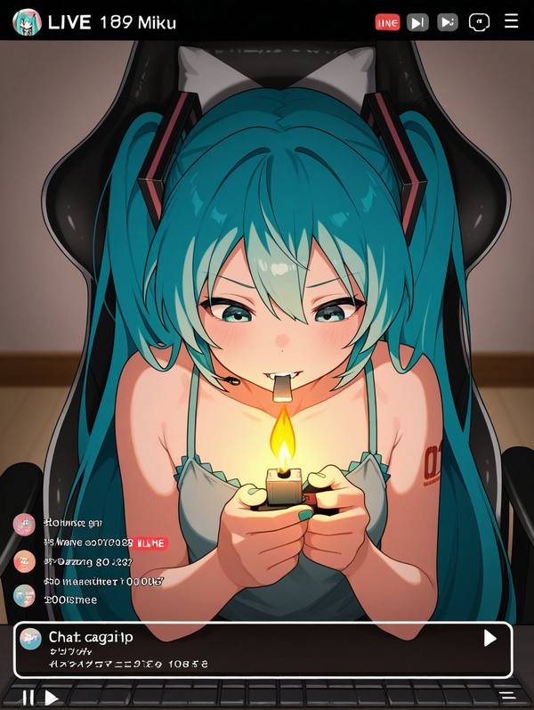 AI-generated image analyzed by PromptLens