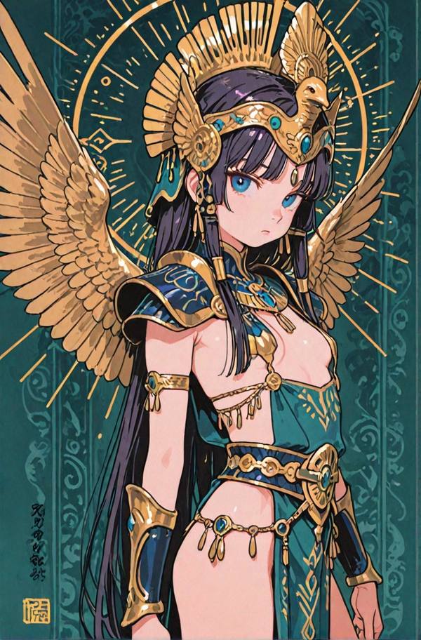 AI-generated image analyzed by PromptLens