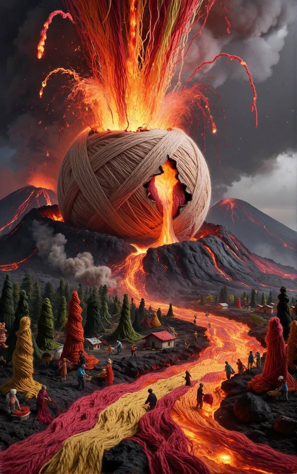 AI-generated image analyzed by PromptLens