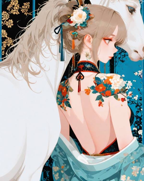 AI-generated image analyzed by PromptLens