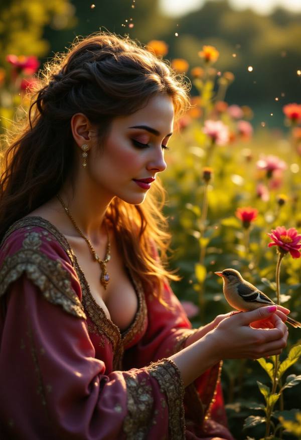 AI-generated image analyzed by PromptLens