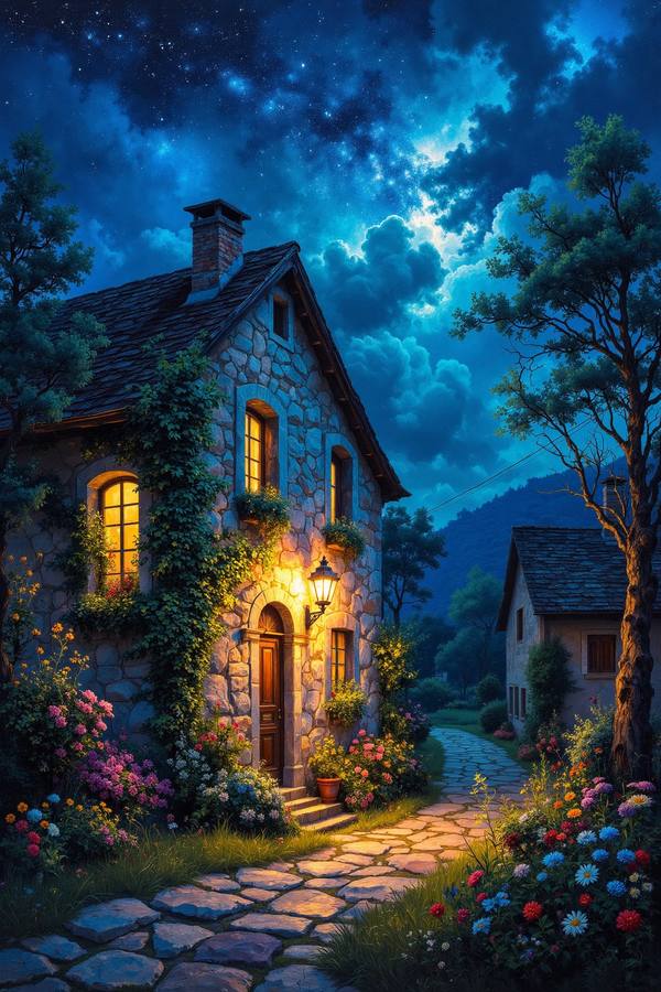 AI-generated image analyzed by PromptLens