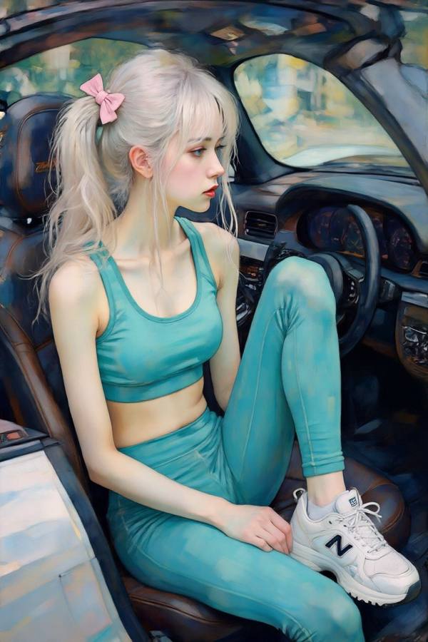 AI-generated image analyzed by PromptLens