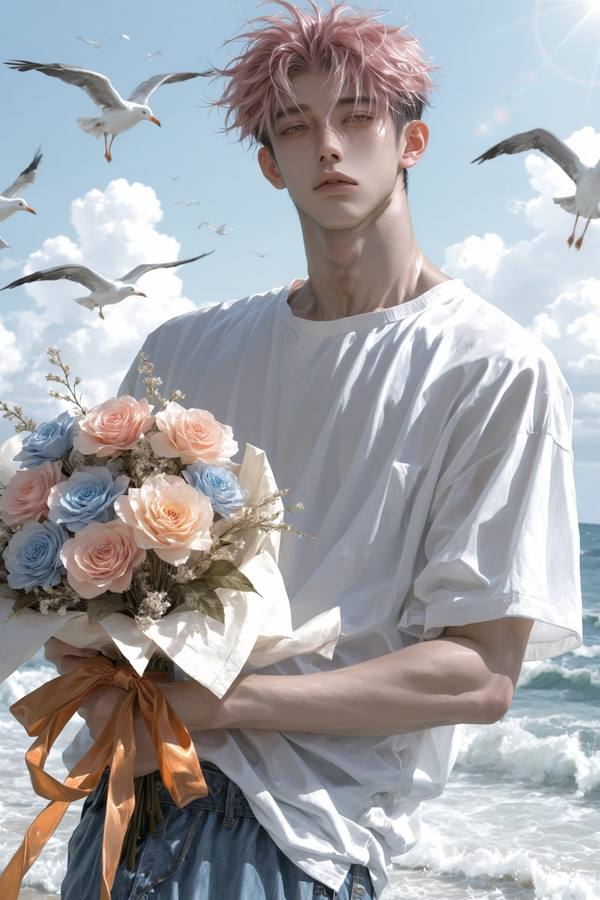 AI-generated image analyzed by PromptLens