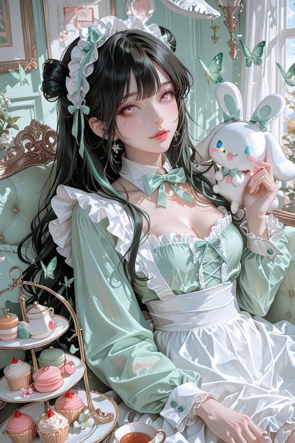 AI-generated image analyzed by PromptLens