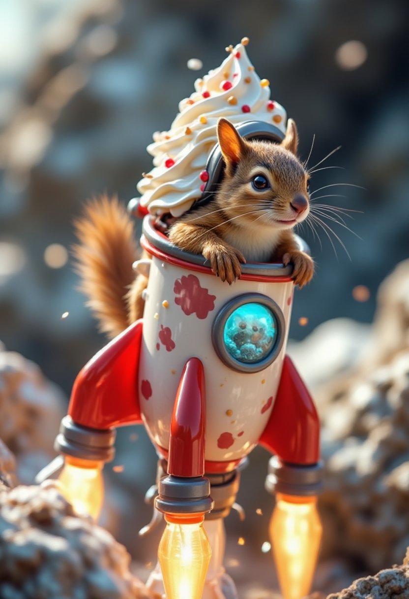 AI-generated image analyzed by PromptLens