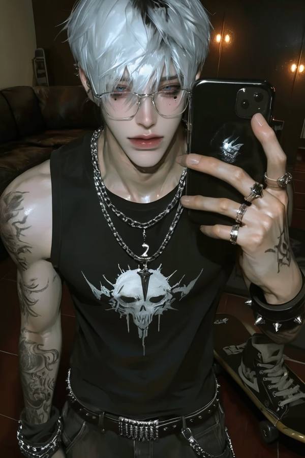 AI-generated image analyzed by PromptLens