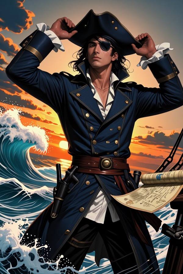 AI-generated image analyzed by PromptLens