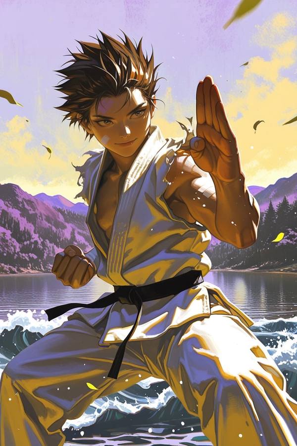 AI-generated image analyzed by PromptLens