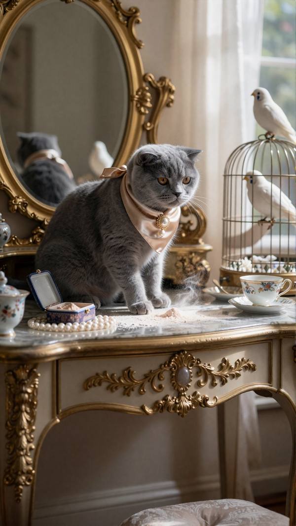 AI-generated image analyzed by PromptLens