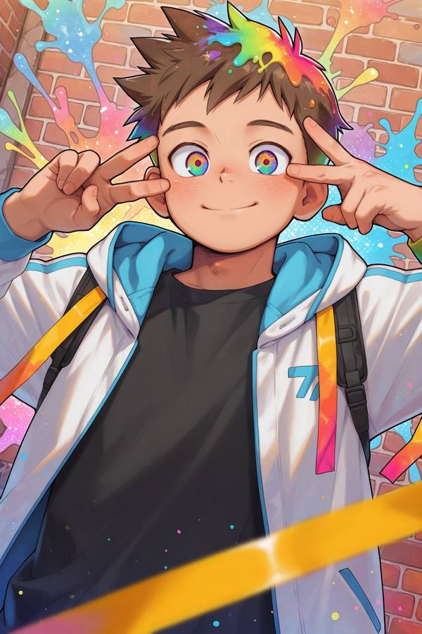 AI-generated image analyzed by PromptLens