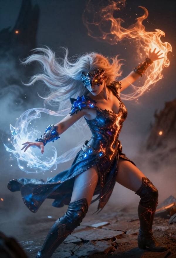 AI-generated image analyzed by PromptLens