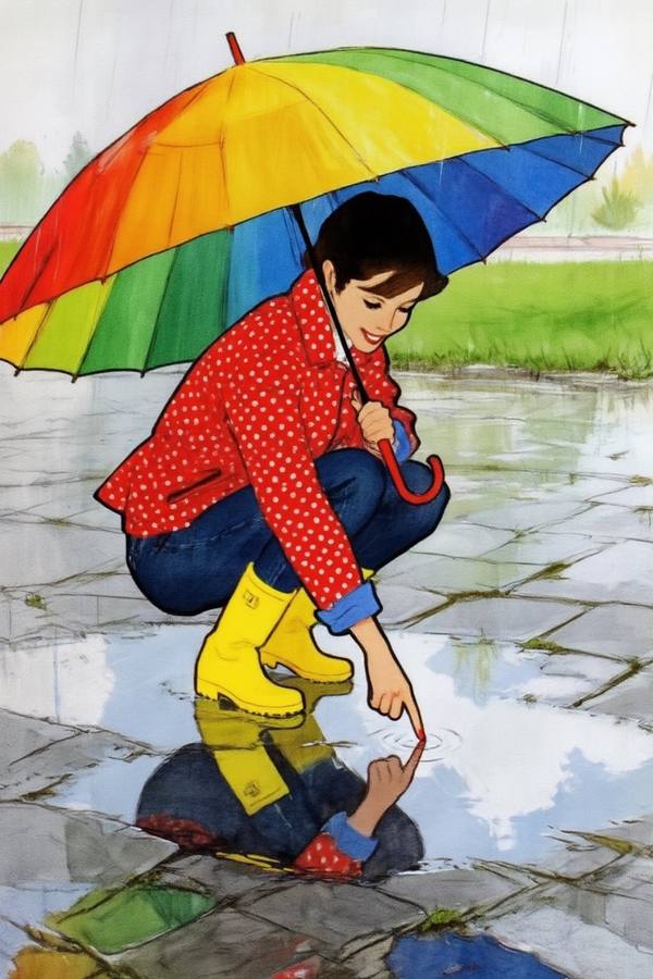 AI-generated image analyzed by PromptLens