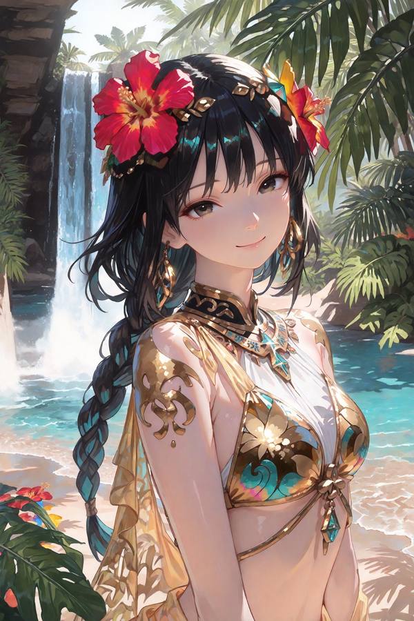 AI-generated image analyzed by PromptLens