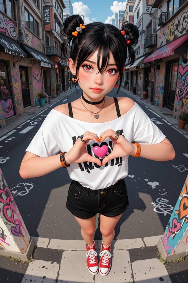 AI-generated image analyzed by PromptLens