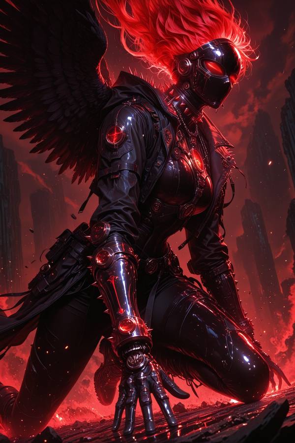 AI-generated image analyzed by PromptLens