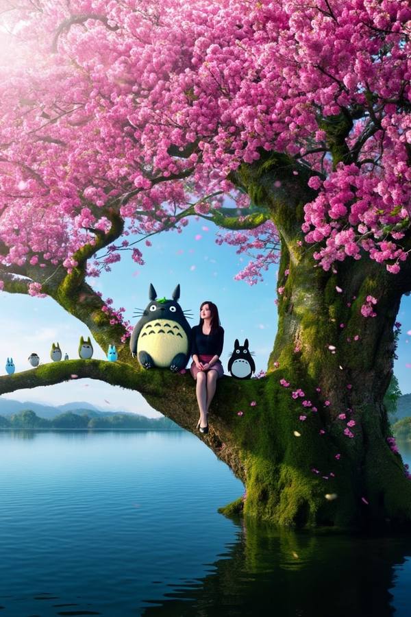 AI-generated image analyzed by PromptLens