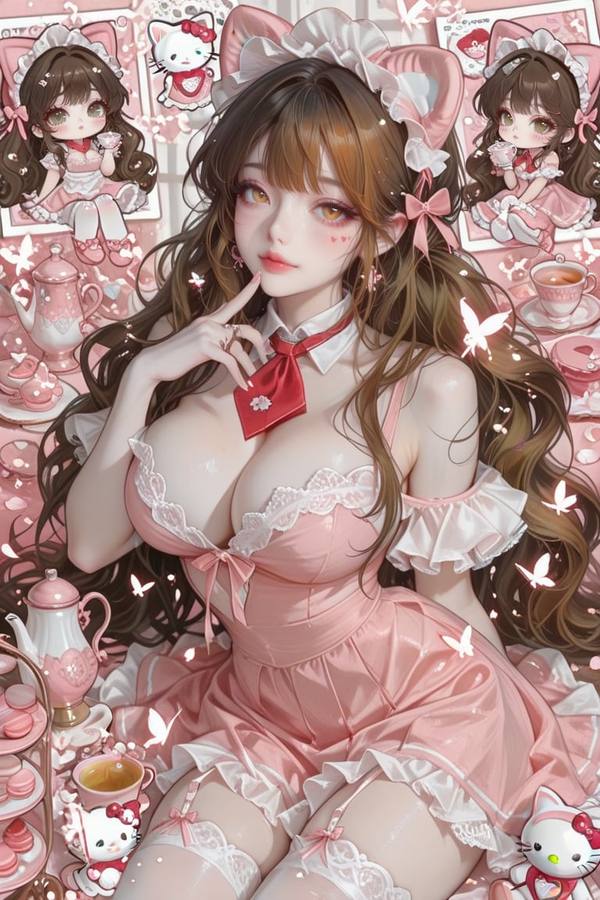 AI-generated image analyzed by PromptLens