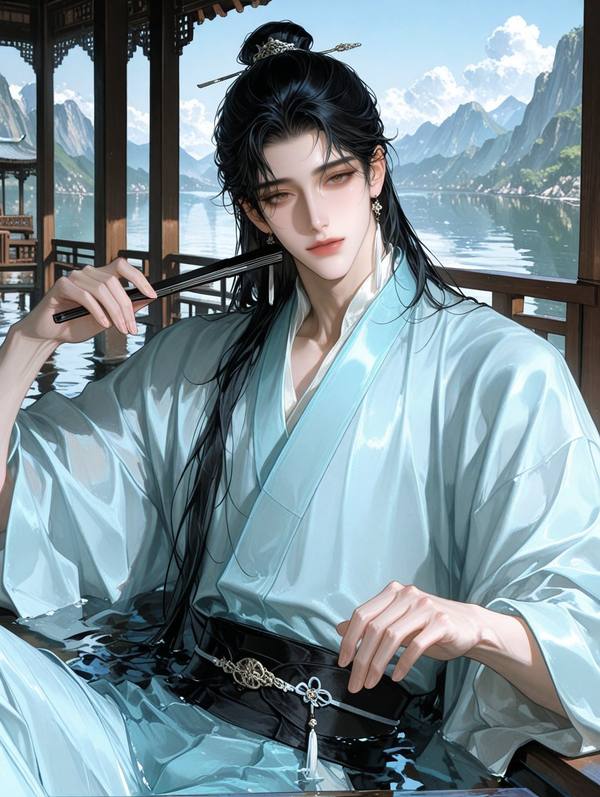 AI-generated image analyzed by PromptLens