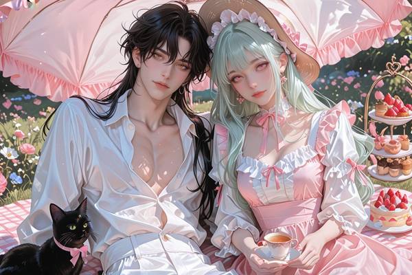 AI-generated image analyzed by PromptLens