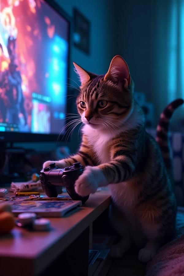 AI-generated image analyzed by PromptLens