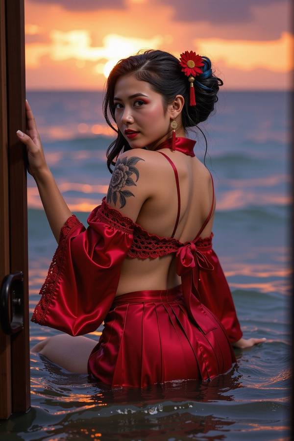 AI-generated image analyzed by PromptLens