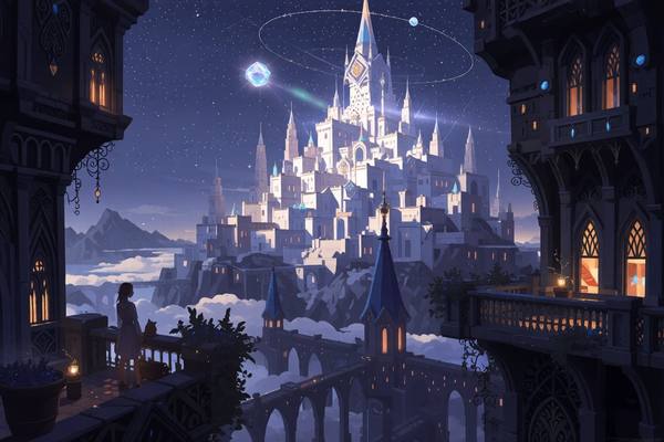 AI-generated image analyzed by PromptLens