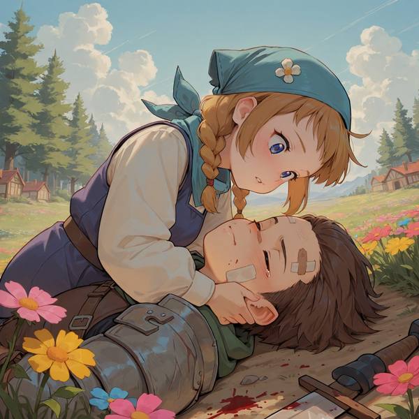 AI-generated image analyzed by PromptLens