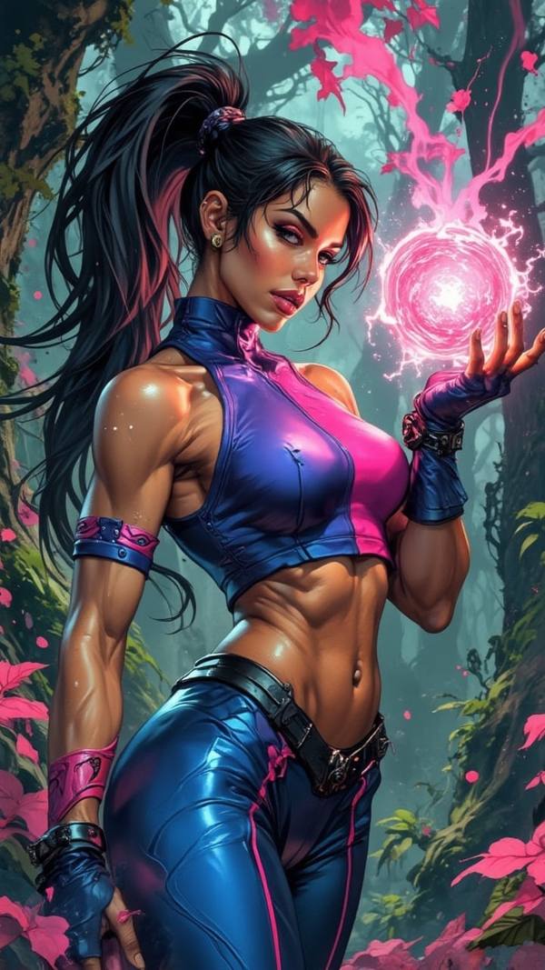 AI-generated image analyzed by PromptLens