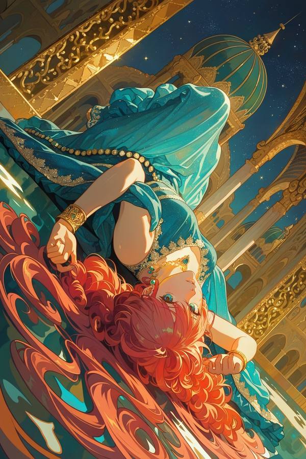 AI-generated image analyzed by PromptLens