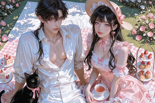 AI-generated image analyzed by PromptLens