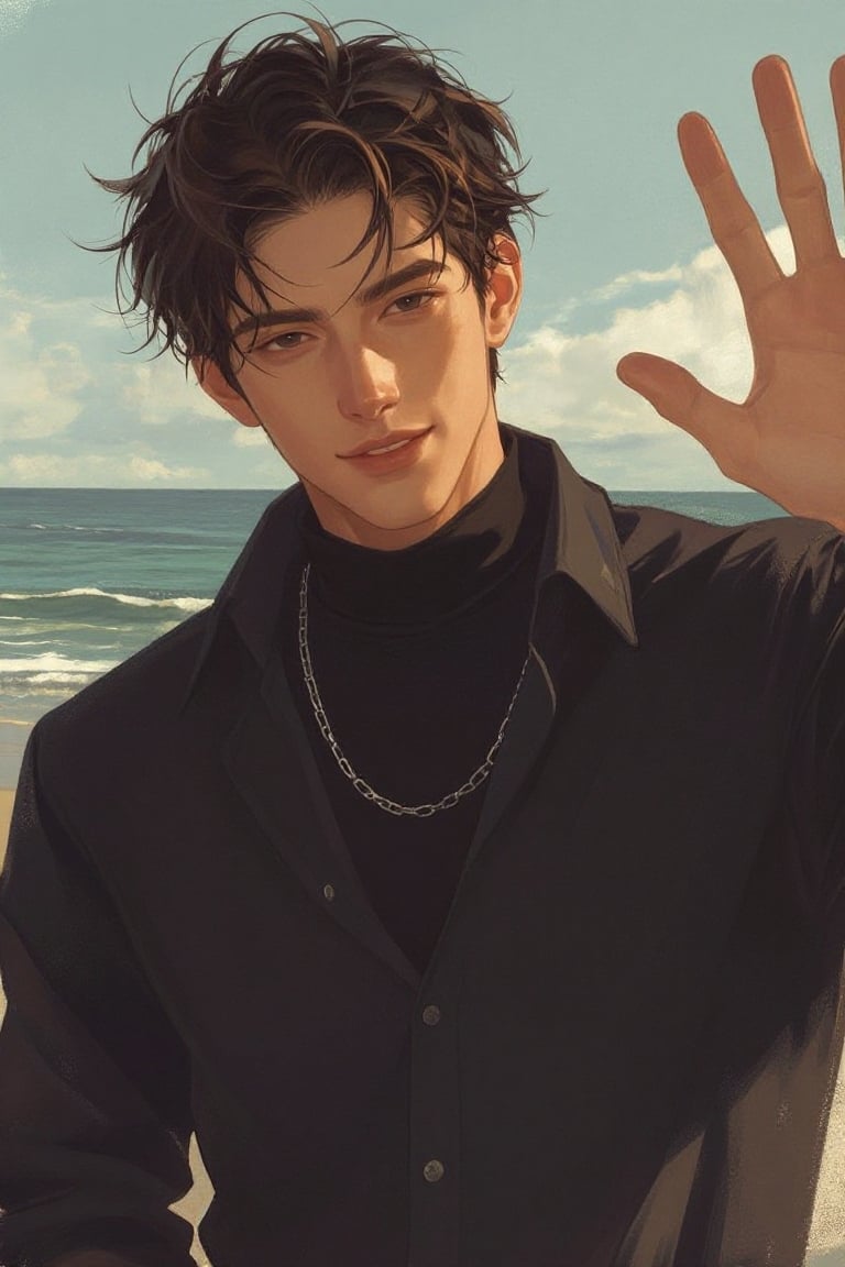 AI-generated image analyzed by PromptLens