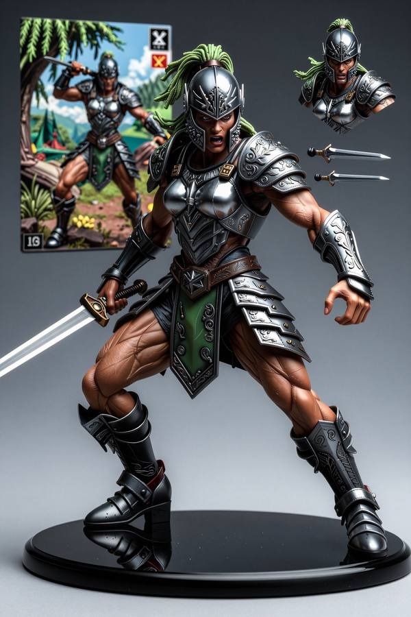 AI-generated image analyzed by PromptLens