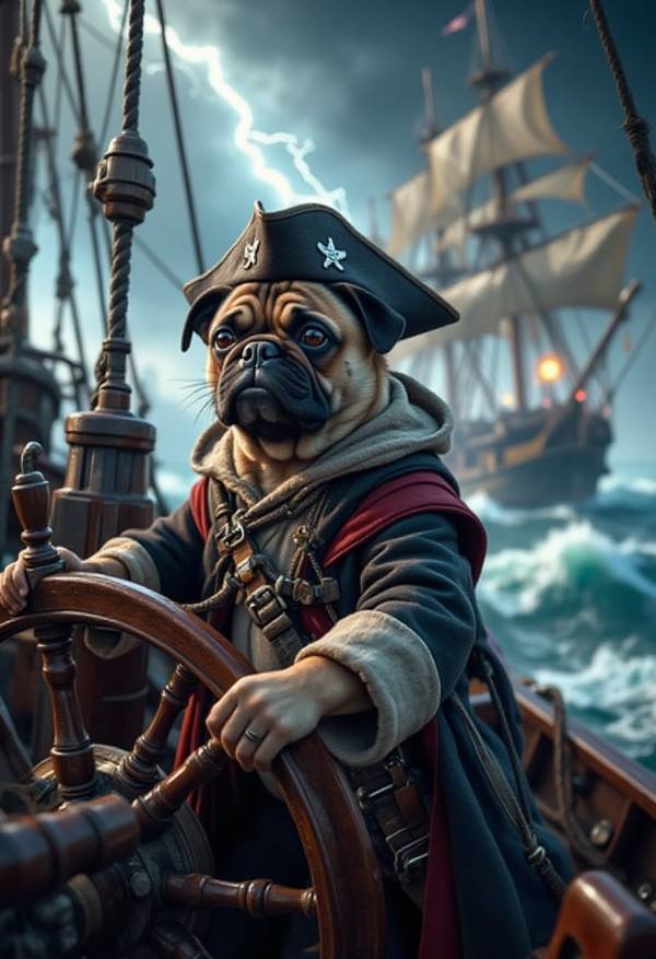 AI-generated image analyzed by PromptLens