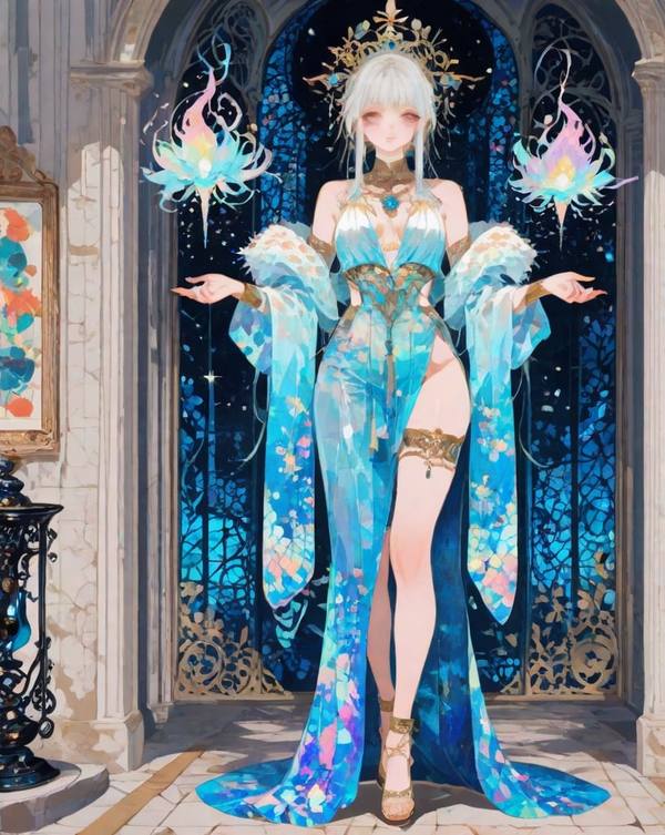 AI-generated image analyzed by PromptLens