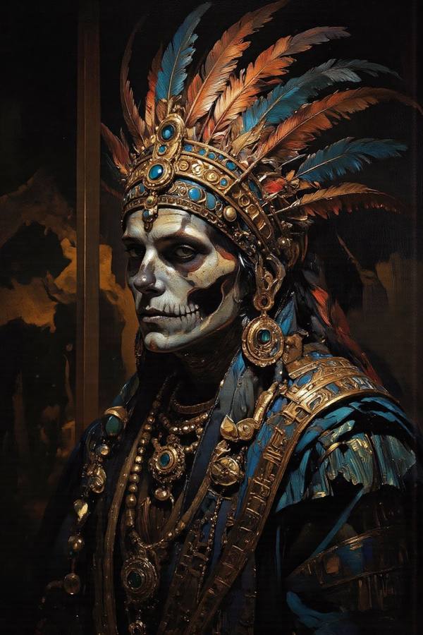 AI-generated image analyzed by PromptLens