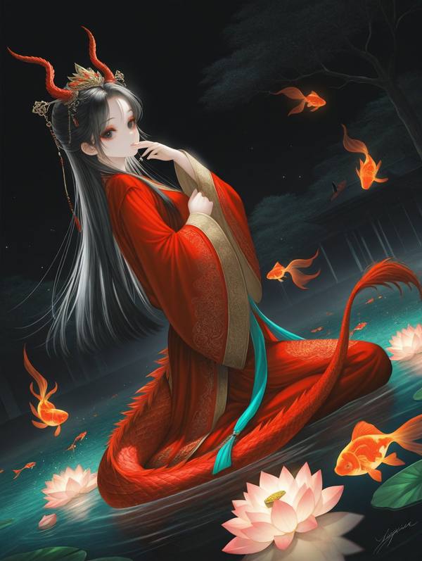 AI-generated image analyzed by PromptLens